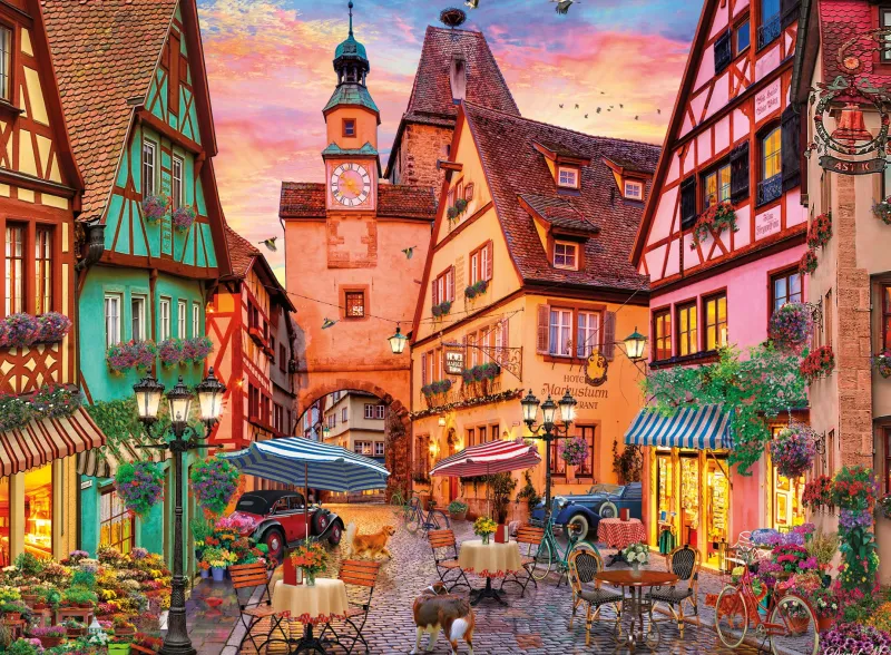 Ravensburger - Bavarian Romance - 500 Piece Jigsaw Puzzle Clearance
