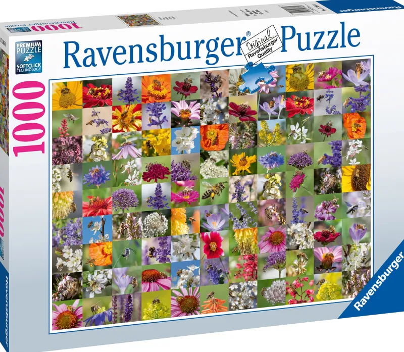 Ravensburger - Bee Collage - 1000 Piece Jigsaw Puzzle Clearance