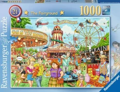 Ravensburger - Best of British No.21 The Fairground - 1000 Piece Jigsaw Puzzle Discount