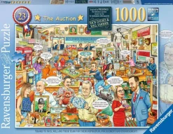 Ravensburger - Best of British - The Auction - 1000 Piece Jigsaw Puzzle Sale