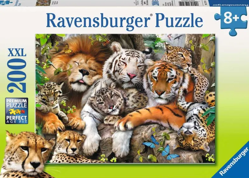Ravensburger - Big Cat Nap XXL - 200 Piece Jigsaw Puzzle Sale