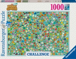 Ravensburger - Challenge - Animal Crossing - 1000 Piece Jigsaw Puzzle Hot