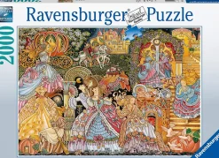 Ravensburger - Cinderella - The Glass Slipper - 2000 Piece Jigsaw Puzzle New