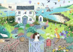 Ravensburger - Coastal Cottage - 1000 Piece Jigsaw Puzzle Outlet