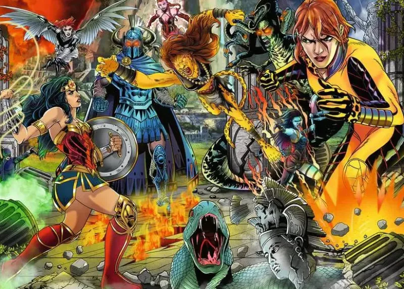 Ravensburger - Collector's Edition, Wonder Woman - 1000 Piece Jigsaw Puzzle Online