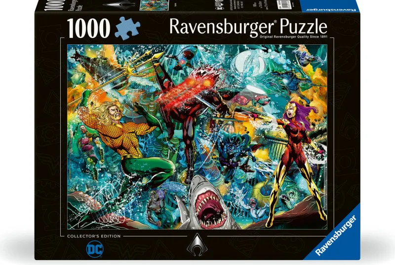 Ravensburger - Collector's Edition Aquaman - 1000 Piece Jigsaw Puzzle Hot