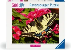 Ravensburger - Colourful Animals - Butterfly - 500 Piece Jigsaw Puzzle Outlet