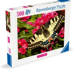 Ravensburger - Colourful Animals - Butterfly - 500 Piece Jigsaw Puzzle Outlet