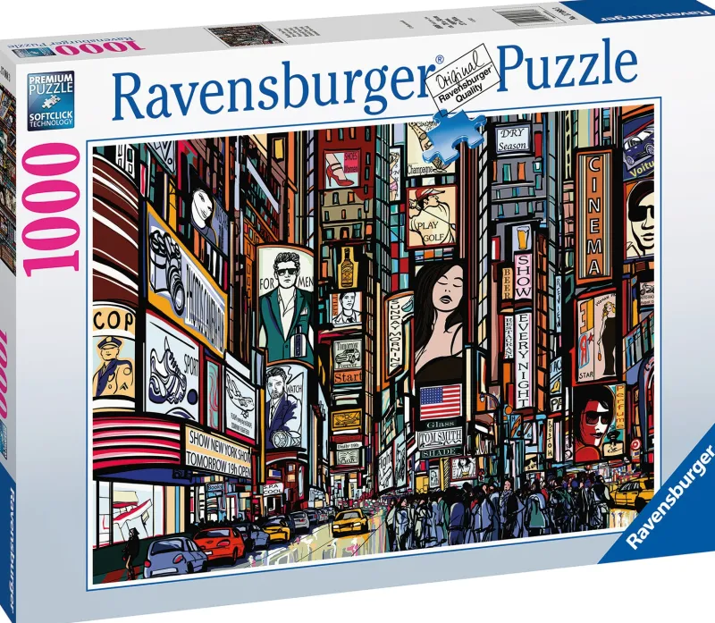 Ravensburger - Colourful New York - 1000 Piece Jigsaw Puzzle Best