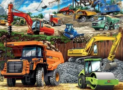 Ravensburger - Construction Vehicles - 100 XXL Piece Jigsaw Puzzle New