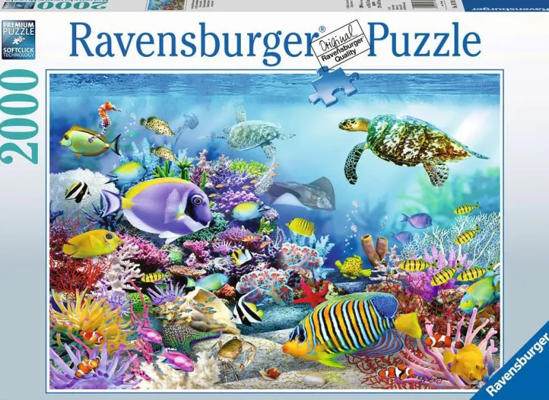 Ravensburger - Coral Reef Mystery - 2000 Piece Jigsaw Puzzle Clearance