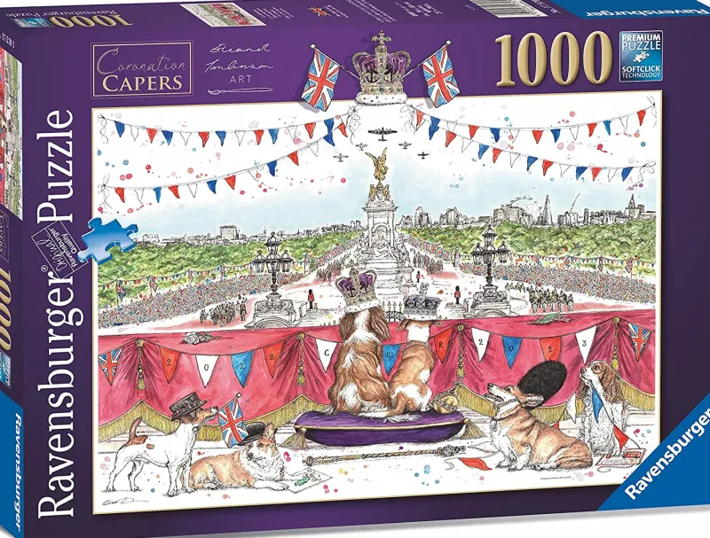Ravensburger - Coronation Capers - 1000 Piece Jigsaw Puzzle New