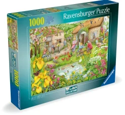 Ravensburger - Cosy Café No.3 Valley Farm Café - 1000 Piece Hot