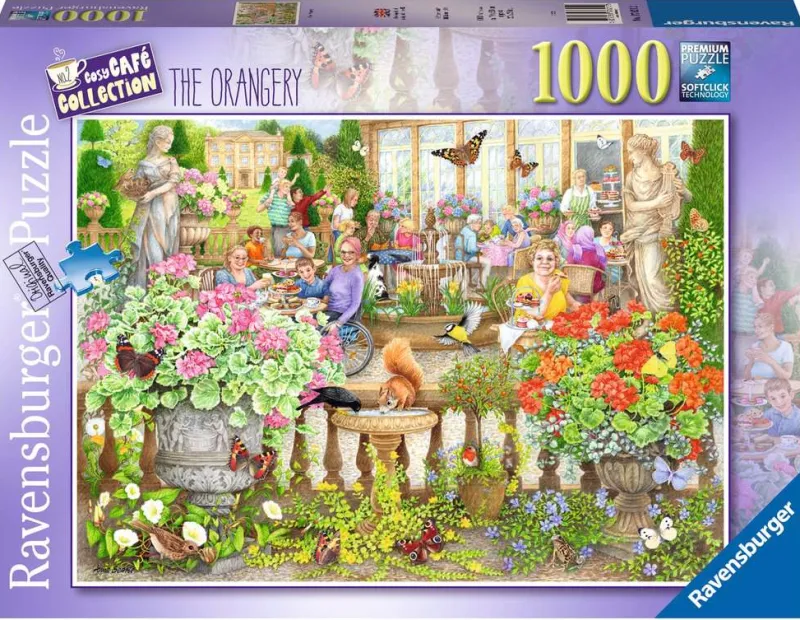 Ravensburger - Cosy Cafe No.2, The Orangery - 1000 Piece Jigsaw Puzzle Fashion