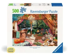 Ravensburger - Cosy Glamping - 500 Piece Large Format Jigsaw Puzzle Hot