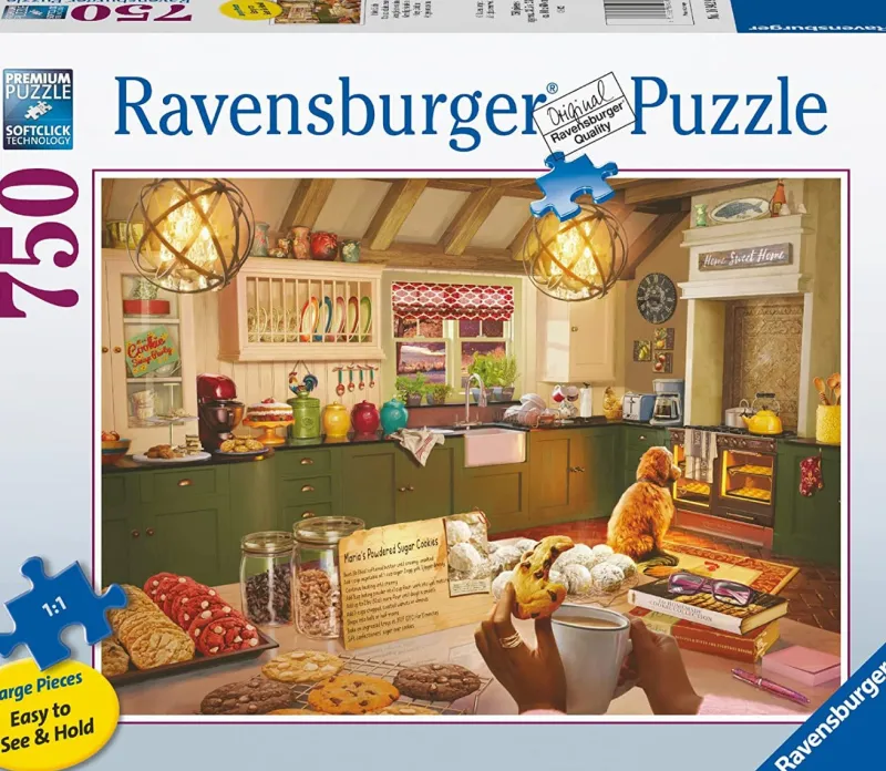 Ravensburger - Cozy Kitchen - 750 Piece Jigsaw Puzzle Outlet