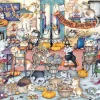 Ravensburger - Crazy Cats Autumn Banquet - 1000 Piece Jigsaw Puzzle New