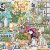 Ravensburger - Crazy Cats - Tom Cat’s House Plants - 500 Piece Jigsaw Puzzle Online