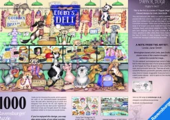 Ravensburger - Dapper Dogs No.1. Digby’s Deli - 1000 Piece Sale
