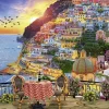 Ravensburger - Dinner In Positano, Italy - 1000 Piece Jigsaw Puzzle New
