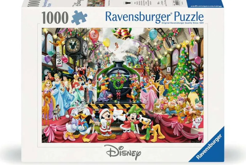 Ravensburger - Disney All Aboard For Christmas - 1000 Piece Jigsaw Puzzle Best