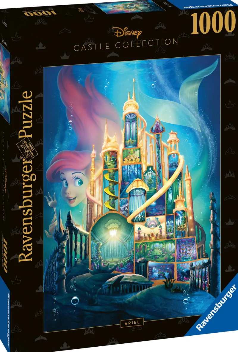 Ravensburger - Disney Ariel Castle - 1000 Piece Jigsaw Puzzle Discount