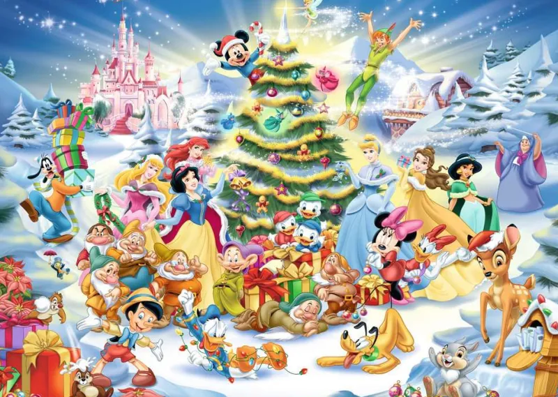 Ravensburger - Disney Christmas Eve - 1000 Piece Jigsaw Puzzle Fashion