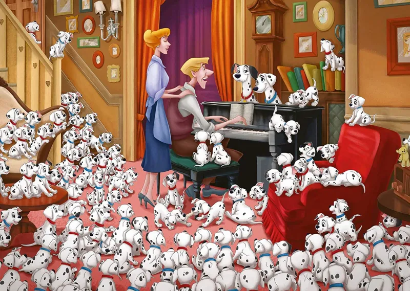 Ravensburger - Disney Collector's Edition 101 Dalmations - 1000 Jigsaw Puzzle Hot
