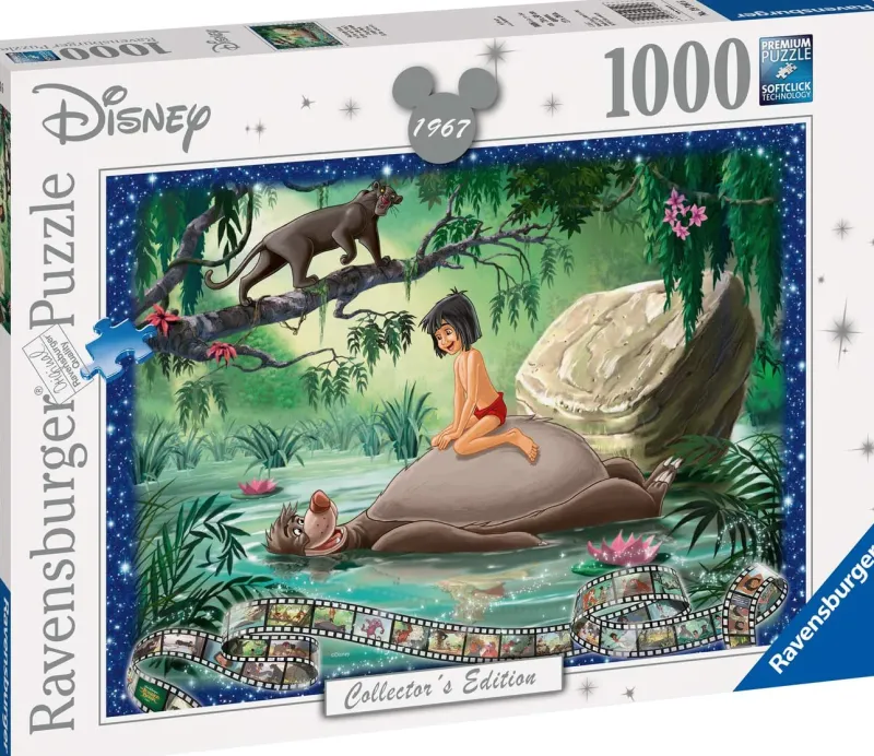 Ravensburger - Disney Collector's Edition Jungle Book - 1000 Piece Jigsaw Puzzle Fashion