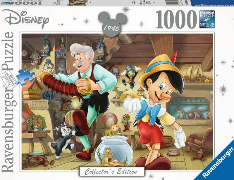Ravensburger - Disney Collector's Edition Pinocchio - 1000 Piece Jigsaw Puzzle Best