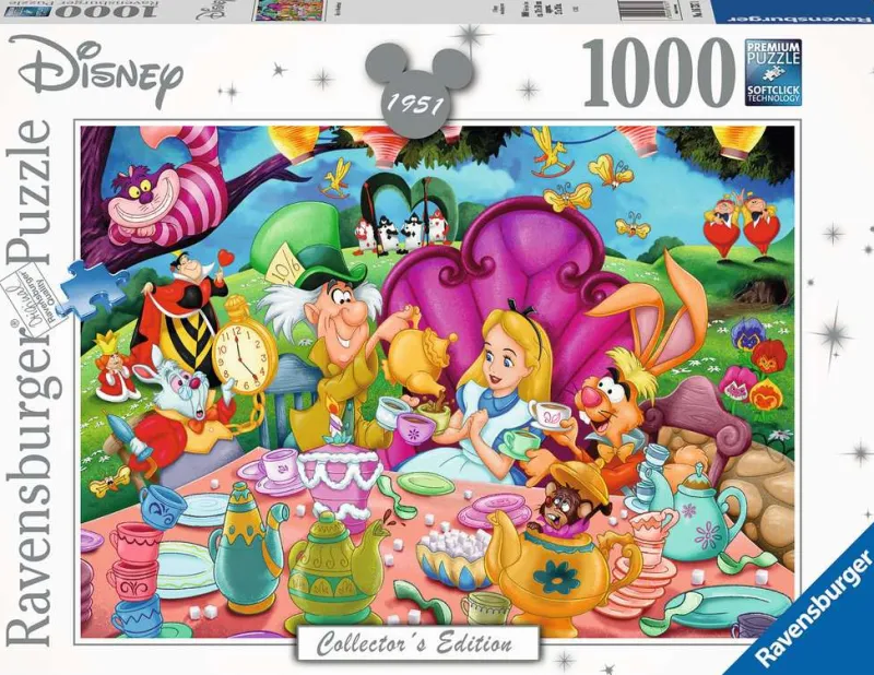 Ravensburger - Disney Collector's Edition, Alice in Wonderland - 1000 Piece Jigsaw Puzzle Discount