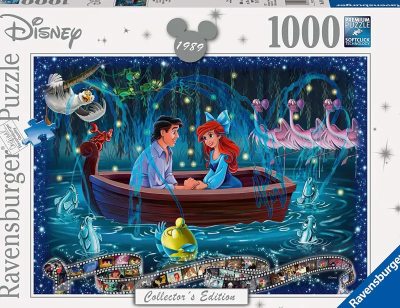 Ravensburger - Disney Collector's Edition Little Mermaid - 1000 Piece Jigsaw Puzzle Clearance