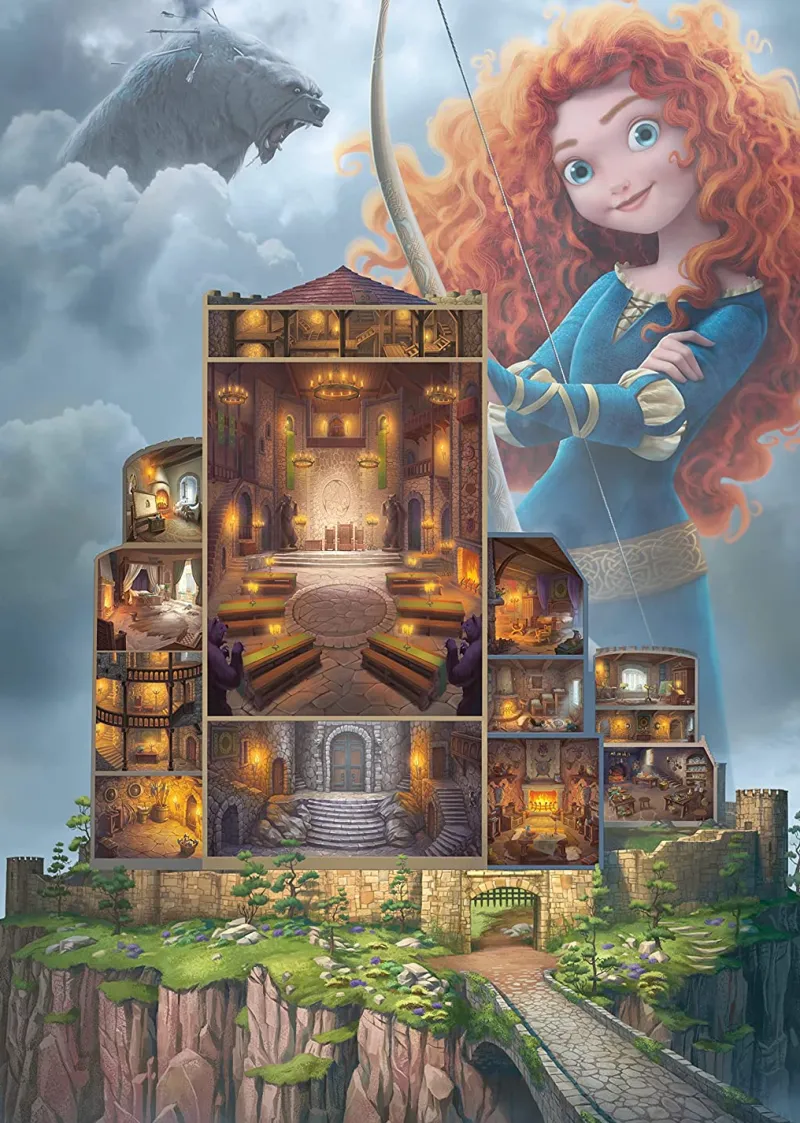 Ravensburger - Disney Merida Castle - 1000 Piece Jigsaw Puzzle New