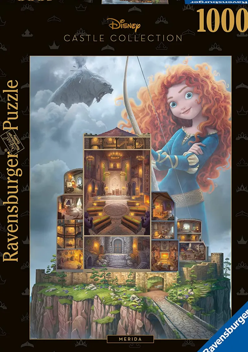 Ravensburger - Disney Merida Castle - 1000 Piece Jigsaw Puzzle New