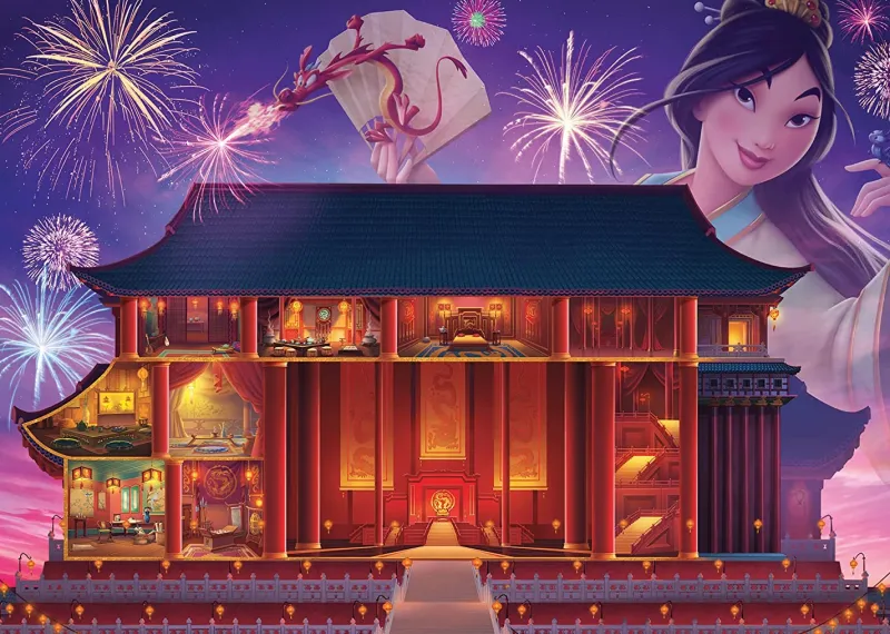 Ravensburger - Disney Mulan Castle - 1000 Piece Jigsaw Puzzle Discount