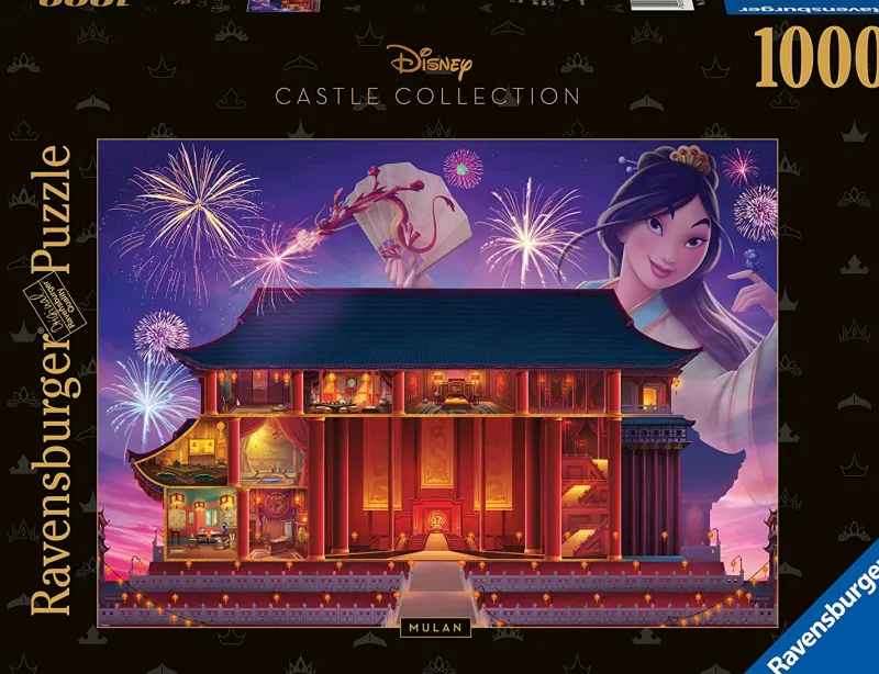 Ravensburger - Disney Mulan Castle - 1000 Piece Jigsaw Puzzle Discount