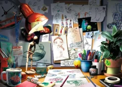 Ravensburger - Disney Pixar The Artist?s Desk - 1000 Piece Jigsaw Puzzle Sale