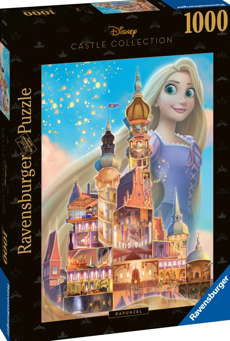 Ravensburger - Disney Rapunzel Castle - 1000 Piece Jigsaw Puzzle Clearance