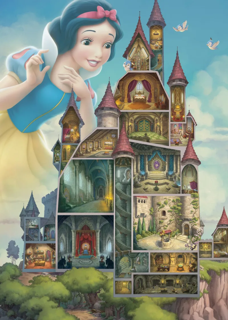 Ravensburger - Disney Snow White Castle - 1000 Piece Jigsaw Puzzle Fashion