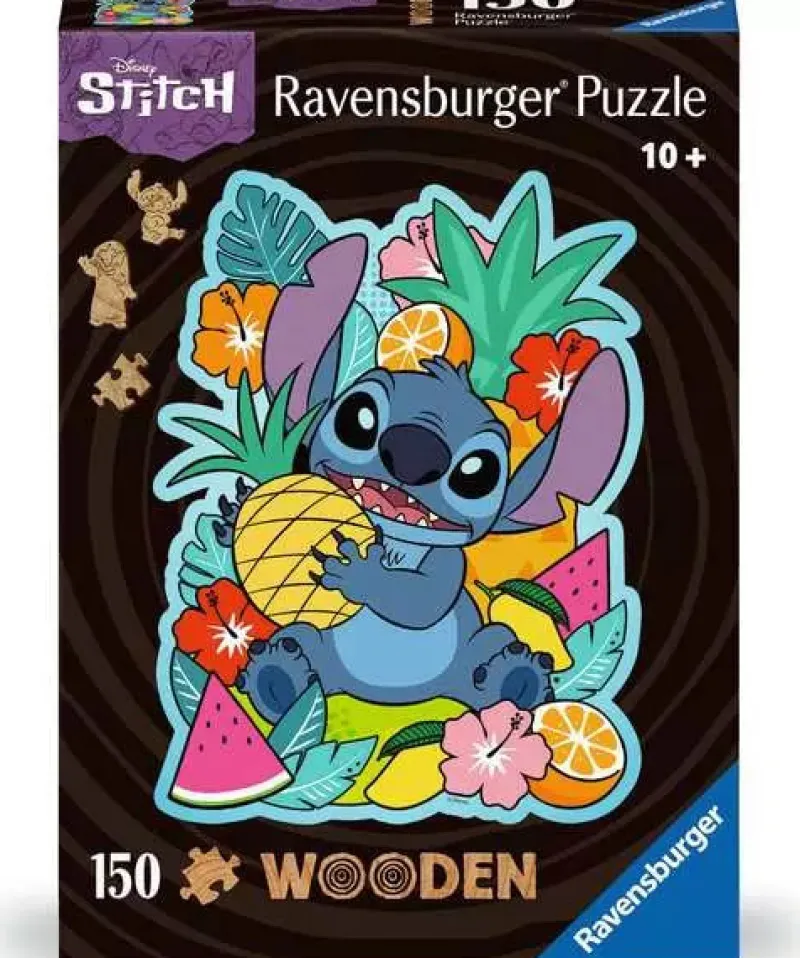 Ravensburger - Disney, Stitch - 150 Piece Wooden Jigsaw Puzzle Discount