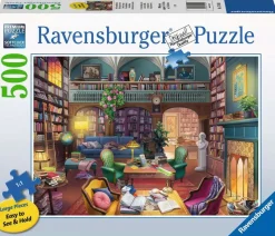 Ravensburger - Dream Library - 500 Piece Large Format Jigsaw Puzzle Best