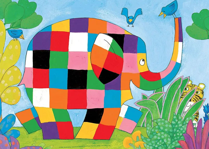 Ravensburger 5116 Elmer My First 16 Piece Jigsaw Puzzle Clearance