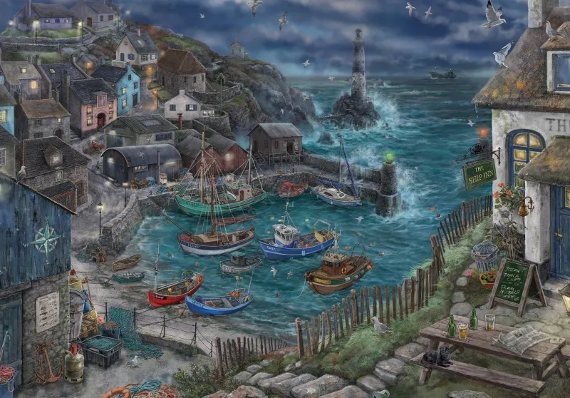 Ravensburger - Escape Puzzle - Lighthouse - 759 Piece Jigsaw Puzzle New
