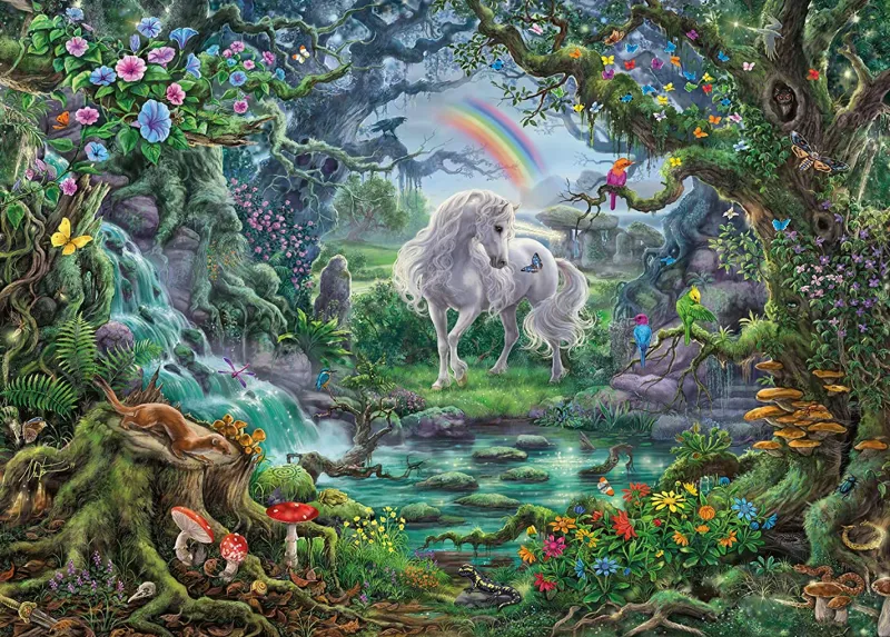 Ravensburger - Escape Puzzle Unicorn - 759 Piece Jigsaw Puzzle Clearance
