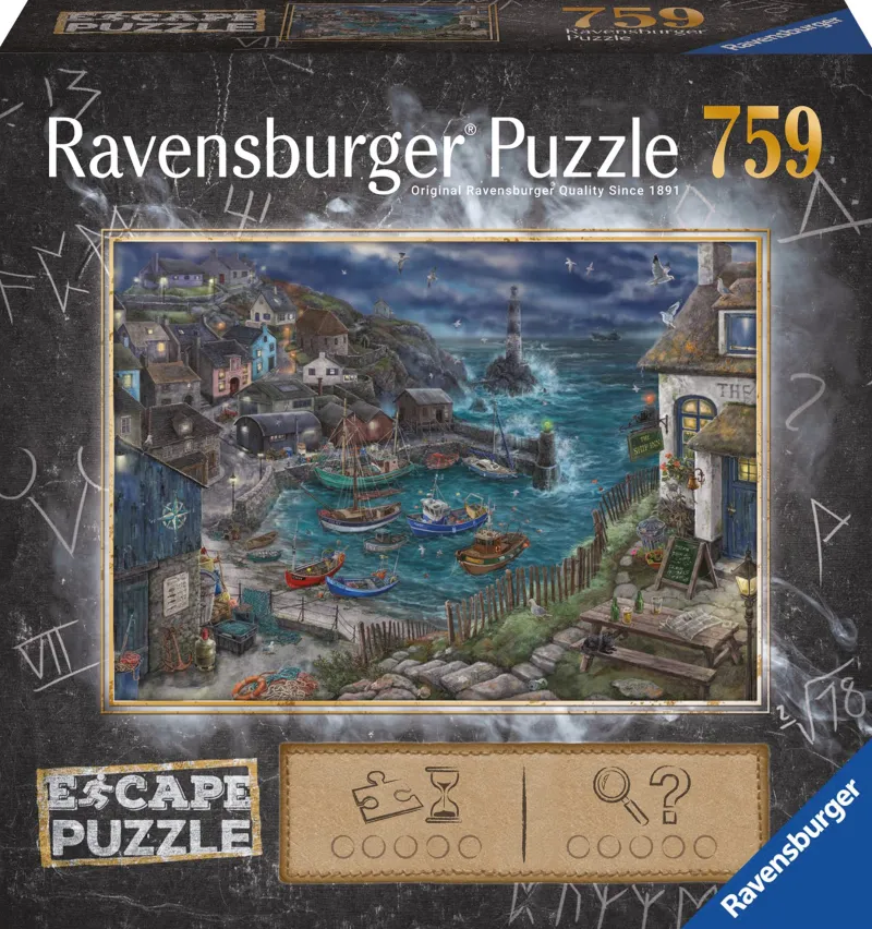 Ravensburger - Escape Puzzle - Lighthouse - 759 Piece Jigsaw Puzzle New