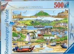 Ravensburger - Escape To Cornwall - 500 Piece Jigsaw Puzzle Discount