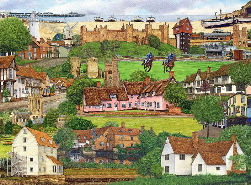 Ravensburger - Escape to Suffolk - 500 Piece Jigsaw Puzzle New