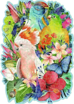 Ravensburger - Exotic Birds - 300 Piece Wooden Jigsaw Puzzle Online