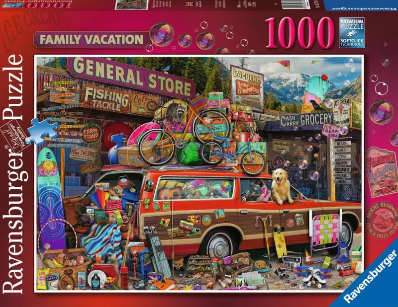 Ravensburger - Family Vacation - 1000 Piece Jigsaw Puzzle Discount