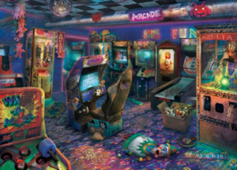 Ravensburger - Forgotten Arcade - 1000 Piece Jigsaw Puzzle Clearance